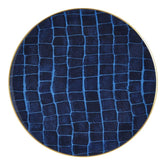 Alligator Sapphire Charger Plate